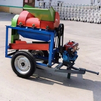 Décortiqueuse agricole multifonctionnelle, batteuse électrique domestique pour soja et maïs, machine à décortiquer les céréales, décortiqueuse de maïs
