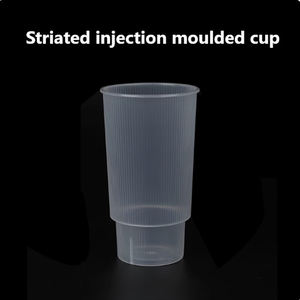 Juego de Tazas Redondas de PP YINSHUO Premium para Té y Café, con 90 mm de Diámetro, Opciones Transparentes Personalizables para Té de Burbujas y Bebidas Calientes - Product Image 4