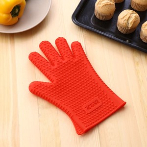 Gants de cuisine longs en silicone imperméables et antidérapants, gants de grillade résistants à la chaleur, gants de barbecue, maniques de four en silicone pour la cuisine - Product Image 5
