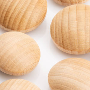 Chaîne de sucette en bois de hêtre et acier inoxydable, personnalisable avec logo, réutilisable, durable, portable, petite, épaisse, 30-35 mm, pour jouet DIY - Product Image 5