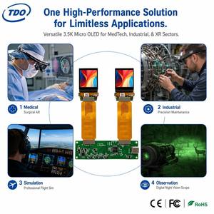 Layar Mikro 3.5K 90Hz 1.3 Inci Antarmuka MIPI dengan Modul Papan Penggerak DUAL Type-C untuk Simulator Headset VR/MR/XR Kelas Atas - Product Image 6