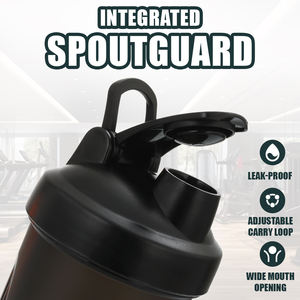 नए आगमन कस्टम लोगो बीपा मुक्त 400 एमएल छोटे जिम आउटडोर पारदर्शी रंगीन प्रोटीन शेकर स्मूदी टम्बलर - Product Image 4