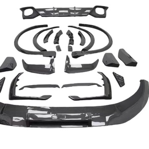 Kit Carrozzeria per <span class=keywords><strong>Audi</strong></span> Q8 2018-2022, Aggiornamento Modello RSQ8, Include <span class=keywords><strong>Paraurti</strong></span> <span class=keywords><strong>Anteriore</strong></span> con Griglia e Diffusore Posteriore SQ8 con Terminali - Product Image 1