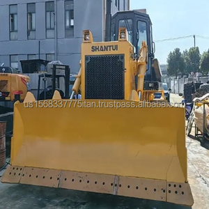 Bulldozer sur chenilles d'occasion SHANTUI SD22 SD32, modèle 2016, puissance 202 kW, capacité de godet 1,38 m³, capacité de travail 20 tonnes, prix négociable, Chine - Product Image 4
