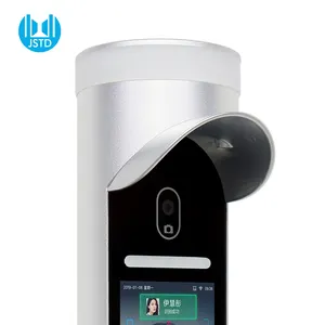 Controlador de acceso de reconocimiento facial al aire libre, cámara de acceso inteligente, impermeable, forma cilíndrica