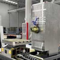 Centre d'usinage horizontal HMC500 Fanuc, fraiseuse 5 axes, axes XY automatiques, importations, guides à rouleaux surchargés, haute rigidité