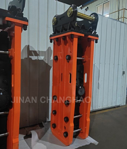 หัวเจาะหินไฮดรอลิกแบบแรงกระแทกสูง SB81 สำหรับรถขุด 20 ตัน Sany- SY215C Hitachi-ZX200 Hyundai-R215 - Product Image 1