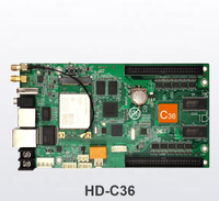 Pengontrol Kartu Kontrol Asinkron LED Huidu D05,D06,D30,D35 ,D15,D16, D36 C16,C16C,C36,C36C,B6 D18