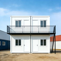 Maison préfabriquée en conteneur à assemblage rapide, maison modulaire prête à l'emploi