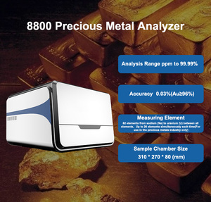 เครื่องวัดความเข้มข้นทองคำแบบ X-Ray Fluorescence Spectrometer ความแม่นยำสูง 0.01 สำหรับตรวจสอบทองคำและวัดความหนาแน่นทองคำ เหมาะสำหรับร้านขายเครื่องประดับและร้านจำนำ - Product Image 2