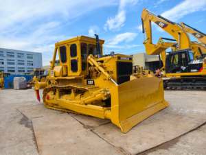 รถดันดิน CAT D7G มือสอง สภาพดี ประสิทธิภาพสูง ชั่วโมงการทำงานต่ำ เครื่องยนต์และระบบไฮดรอลิกเดิม พร้อมจัดส่ง - Product Image 1