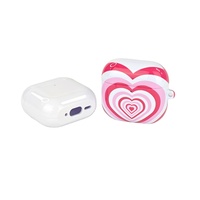 Coque Sublimation Subbank pour AirPods 4, Étui PC vierge enduit brillant/mat pour écouteurs, Impression DIY par transfert thermique, Vente en gros