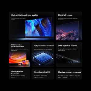 Original CN <span class=keywords><strong>Xiaomi</strong></span> Redmi Smart TV A55 2025 <span class=keywords><strong>55</strong></span> <span class=keywords><strong>pulgadas</strong></span> 60Hz hogar LCD <span class=keywords><strong>Pantalla</strong></span> Completa 4K procesador 2GB + 32GB almacenamiento grande - Product Image 2