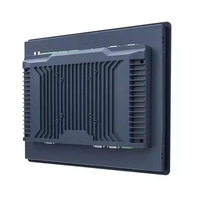 PC industriel tactile sans ventilateur étanche 21,5 pouces, ordinateur embarqué IP65 J1900 Win10 1920x1080 4 Go/128 Go en aluminium en stock