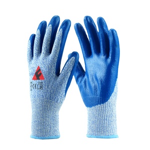 Guantes de seguridad resistentes al corte, guantes de trabajo recubiertos de PU, Nivel 5 - Product Image 1