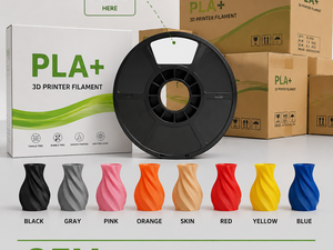 Filamento PLA+ para Impresora 3D al por Mayor, 1.75mm, Resistencia Mejorada, 8 Colores, Moldeo de Tono de Piel, 220C para Bambu Lab Prusa - Product Image 5