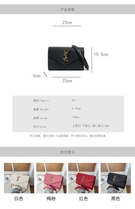 Borsa a Spalla da <span class=keywords><strong>Donna</strong></span> alla Moda, Leggera in Nylon, Borsa di Lusso Firmata, Borsa a Tracolla Retrò per Feste e Uso Quotidiano - Product Image 6