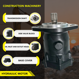 Moteur hydraulique universel 74318DEM à bride carrée standard, compatible avec plusieurs modèles de construction - Product Image 2