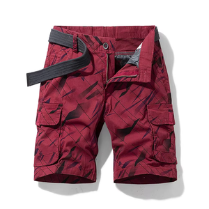 Pantalones Cortos Deportivos Casuales para Hombre, con Botones, 100% Algodón, Estampados, de Secado Rápido, Transpirables, Ecológicos, para Correr y Hacer Sentadillas - Product Image 2