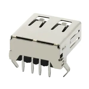 Top Mount Dip Type <strong>Usb</strong> <strong>2.0</strong> a Type Female Socket <strong>Connector</strong> - Product Image 3