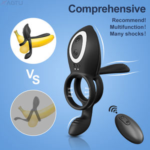 Nouveauté <span class=keywords><strong>Amazon</strong></span> Jouets sexuels pour adultes <span class=keywords><strong>Anneau</strong></span> <span class=keywords><strong>vibrant</strong></span> pour pénis à télécommande 10 modes de vibration Matériel TPE <span class=keywords><strong>Anneau</strong></span> pour pénis pour hommes Couples - Product Image 3