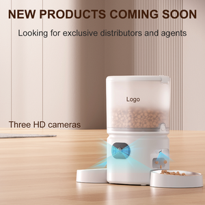 Nouveau produit pré-vente intelligent double bol chat chien mangeoire 3 caméras HD vue à 360 degrés analyse automatique de la santé enregistrement vidéo - Product Image 1