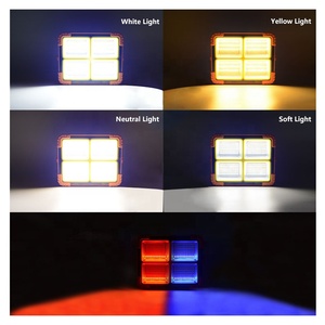 Outdoor Camping Lamp Waterproof Portable Emergency <strong>Rechargeable</strong> Led Solar Flood Light - Product Image 3