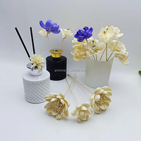 Vente en gros fleur d'aromathérapie faite à la main fleur séchée rotin sans feu aromathérapie rotin accessoires pour la maison