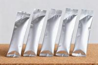 Sachet en aluminium avec fermeture arrière personnalisée, emballage pour jus, thé au lait en poudre, emballage en aluminium pour sachet de thé, sachet avec votre propre logo