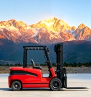 Chariot élévateur électrique 3,5 tonnes CPD, vente directe usine, batterie plomb-acide 70Ah, construction en acier 10000V, pneus pleins
