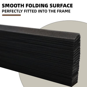 <span class=keywords><strong>Mosquitera</strong></span> <span class=keywords><strong>plisada</strong></span> retráctil antimosquitos moderna con marco de aleación de aluminio, puerta corredera plegable Invisible - Product Image 4