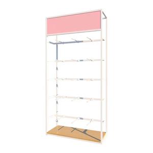 Étagère de présentation personnalisée en métal et en acier pour <span class=keywords><strong>boutique</strong></span> de <span class=keywords><strong>lingerie</strong></span> et de pyjamas, magasin de vêtements pour hommes et femmes - Product Image 4