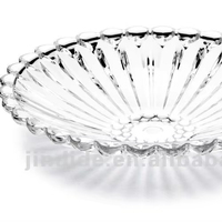 Plateau de fruits en plastique transparent durable en cristal PC pour restaurant, cuisine, fête, maison, hôtel, restauration et service commerciaux