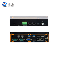 PC industriel intégré Intel N97 N305 DDR4 M.2 WIFI CAN Dual LAN Dual COM HD VGA DP SIM Ordinateur industriel sans ventilateur sur rail DIN