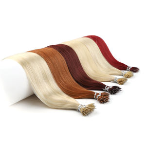 Extensiones de Cabello con Anillos Nano de Alta Calidad, Cabello Humano Remy, Liso y Sedoso, Sin Caída, Larga Duración, para Mujeres Blancas, Entrega Rápida - Product Image 4