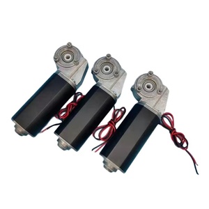 DC <b>Worm</b> <b>Gear</b> Motor Low Noise DC <b>Worm</b> Drive Motor 45mm High Torque Low Noise Stable Speed Motor - Product Image 3