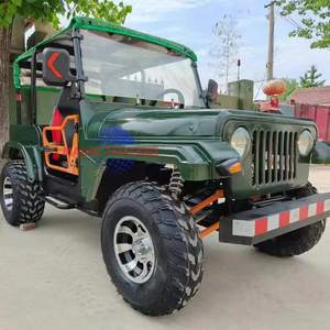 ผู้ผลิตมืออาชีพจำหน่ายรถจี๊ปออฟโรด 350 ซีซี ขายส่ง 4x4 ผลิตในจีน รถจี๊ปขับเคลื่อนสี่ล้อทุกสภาพพื้นผิว พร้อมหลังคาแบบโกคาร์ท - Product Image 1