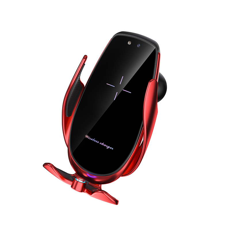 Automatic Sensor Magnetic Phone Car Holder 15W Wireless Charger Car Mount