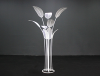 Plante Artificielle en Fer Forgé Feuille de Bananier – Accessoires de Mariage, Marqueurs d'Allée, Décorations de Mariage, Vitrines de Magasin, Ornements