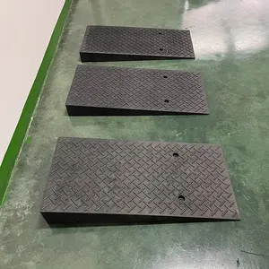 980*480*120mm yeni arrirubber kauçuk plastik dayanıklı emniyet arabaları tekerlekli sandalye yol Kerb boş rampa