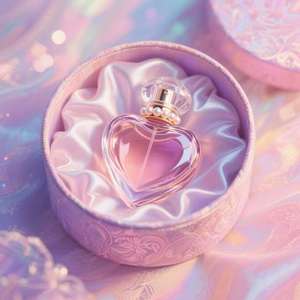 Collezionista Edizione 50ml 100ml di cristallo a forma di cuore nobile bottiglia di profumo unica vuota con corona intagliata - Product Image 1