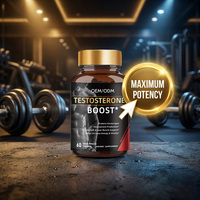 Compléments alimentaires pour la santé masculine OEM/ODM, stimulants naturels pour hommes, vitamines à base de plantes, capsules de soutien musculaire naturel, énergie certifiée