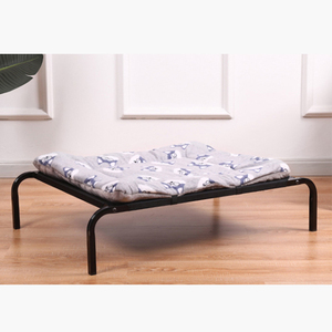 Original erhöhtes Hunde bett mit kühlendem Stoff Atmungsaktives, boden fertiges Haustier bett Feuchtigkeit beständiges Gelenken tlastungs gewebe für Haustiere - Product Image 3