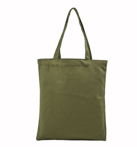 Sac fourre-tout en toile de coton personnalisable imprimé couleur unie, sac à bandoulière en toile, sac de shopping en toile couleur unie - Product Image 5