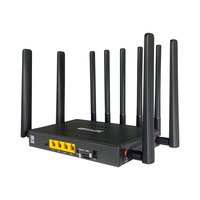 2x2 MIMO WiFi 6 4G 5G SIM Modem Router, 256 MB DDR3, MTK7981B, 3000 Mbit/s 11AX WiFi 6 Router mit SIM-Kartensteckplatz