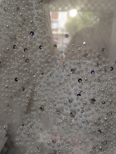 Robes de mariée élégantes de haute qualité 2022, longues manches, sequins et perles, robe de mariée de luxe, Vestido De Novia - Product Image 4