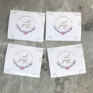 Pegatinas de Tiburón Ecológicas Personalizadas y Modernas, Vinilo Adhesivo Impermeable Troquelado, Papel Rasca y Gana con Logotipo de Empresa para Uso en Supermercados - Product Image 3