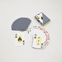 Cartes de jeu personnalisées en PVC transparent 100% plastique vierges, pièces de jeu de tarot, cartes de poker, impression de cartes de jeu avec design personnalisé