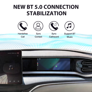 ZWNAV จอ 10.25 นิ้ว รองรับ Carplay สำหรับรถยนต์ Denza D 9 ปี <span class=keywords><strong>2022</strong></span>+ ระบบนำทาง GPS สำหรับรถยนต์นั่งส่วนบุคคล เครื่องเล่นมัลติมีเดีย วิดีโอ จอแสดงผลความบันเทิงสำหรับผู้โดยสาร - Product Image 4