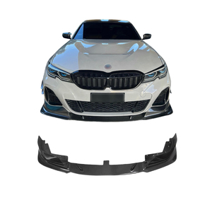 Sợi Carbon phía trước Lip cmst phong cách cho BMW 3 Series G20 G28 <span class=keywords><strong>Pre</strong></span> LCI sợi carbon Spoiler bên váy khuếch tán BodyKit - Product Image 1